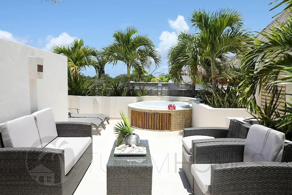Hotel Turquesa Penthouse 2 Bdrm Sleeps 5 Tulum